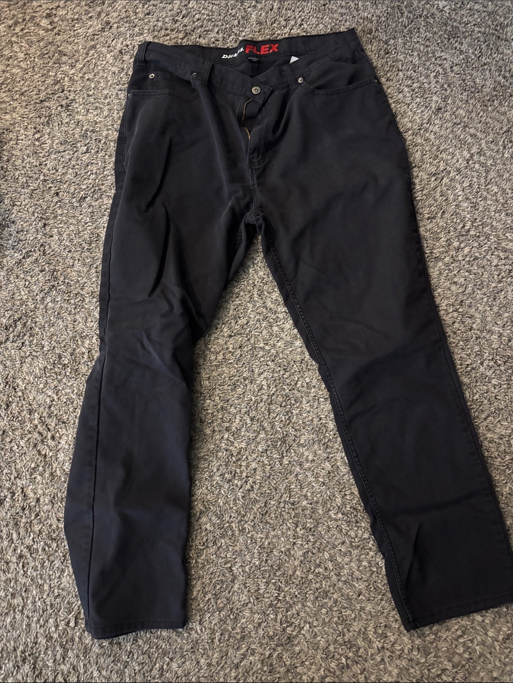Dickies Black Flex Casual Chinos